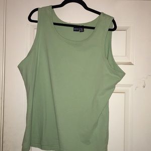 Green Basic Edition Tank Top.